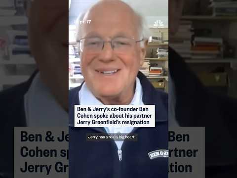 Ben & Jerry’s co-founder explains partner’s resignation