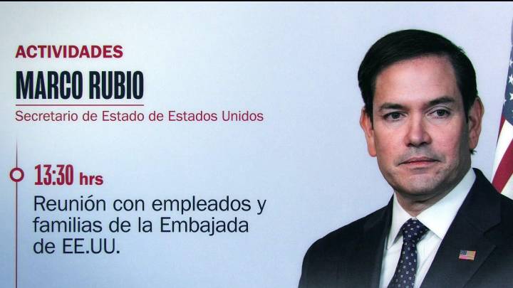 Marco Rubio en México: Agenda de Actividades del Secretario de Estado de EUA
