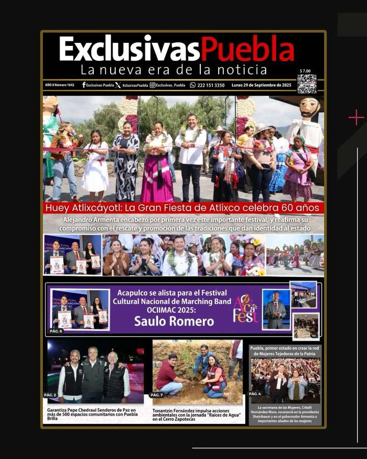 Boletín Puebla Lunes 29 Septiembre