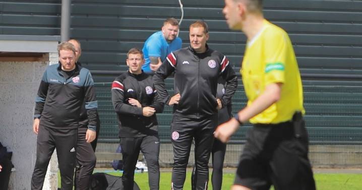 Shotts deserved more than draw at Drumchapel United, says boss after penalty shocker
