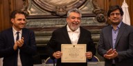 Cristian Alarcón fue reconocido como Personalidad Destacada de la Cultura en Buenos Aires
