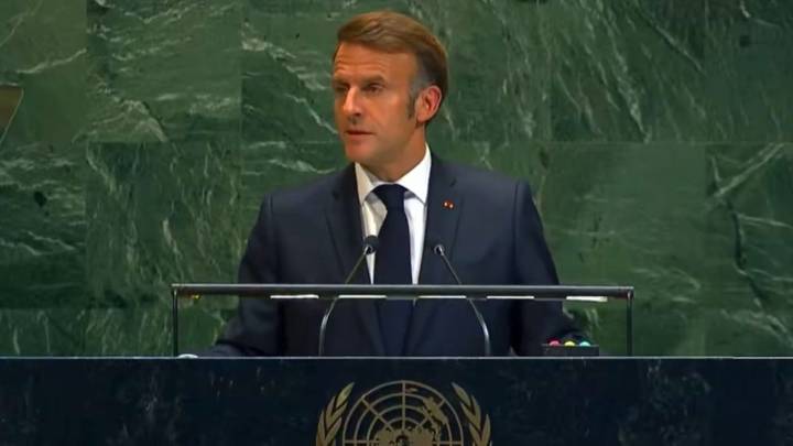 Francia anunció oficialmente el reconocimiento del estado de Palestina: : "Ha llegado el momento de la paz"