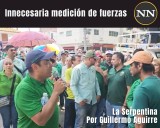 Innecesaria medición de fuerzas