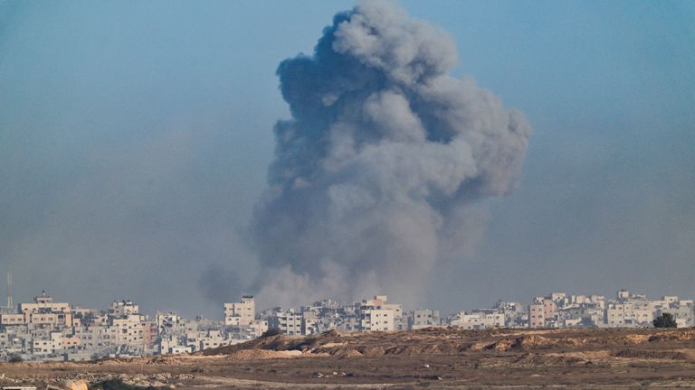 Israel-Hamas latest: 'Gaza is burning' after overnight strikes; ground attack on main city reportedly under way