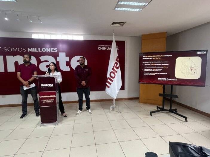 Recorrerá Morena los 67 municipios de Chihuahua para replicar el primer informe de Claudia Sheinbaum