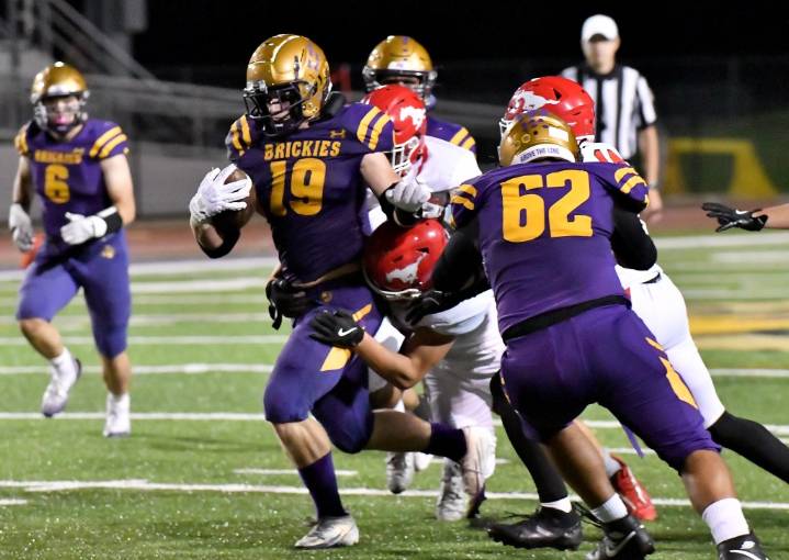 Football: DI prospect Aiden Kasch gives his all for Hobart