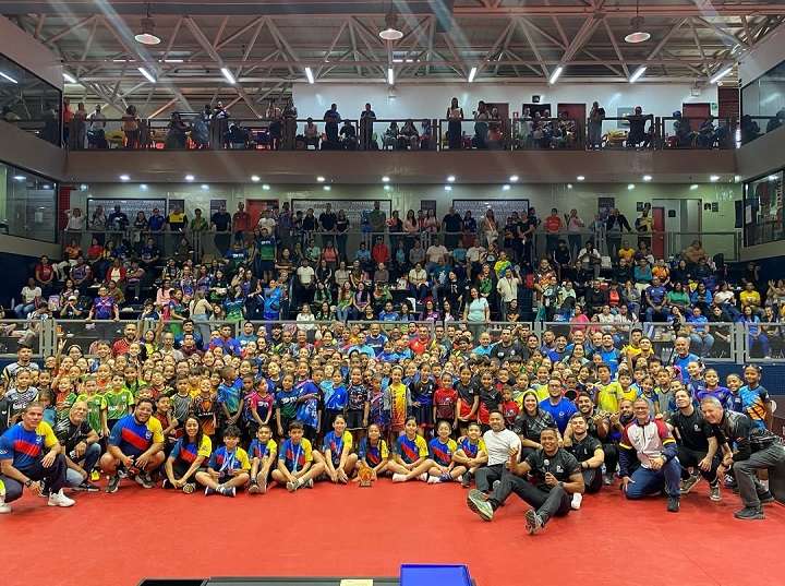 Capitalinos sobresalieron en III Festival Nacional del Proyecto de Masificación del Tenis de Mesa