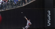 Nationals rookie Daylen Lile exits with knee injury after sliding into the wall against the Mets