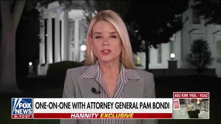 Bondi Wants Workers Fired Over Free Speech Against Charlie Kirk