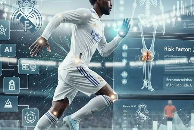 El Real Madrid apuesta por la inteligencia artificial para reducir lesiones en su plantilla