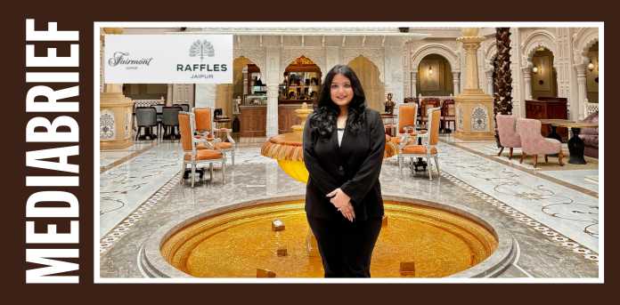 Fairmont and Raffles Jaipur appoint Urvashi Jha as Cluster Marketing & Communications Manager
