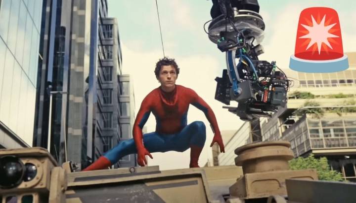 Tom Holland acaba en el hospital tras tremendo trancazo en Spider