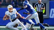 Chargers' Harbaugh: Hits Herbert taken 'very concerning'