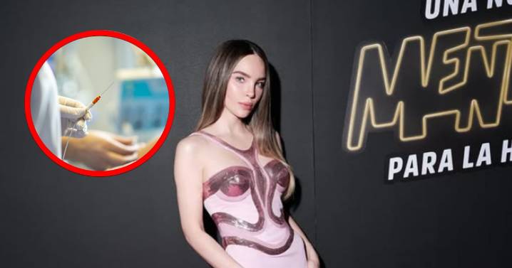 Belinda se lastima la rodilla y le sacan líquido; ¿no participará en la obra Mentiras?