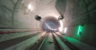 El nuevo túnel de Oural, en el corredor Ourense-Monforte-Lugo, entrará en acción este mes
