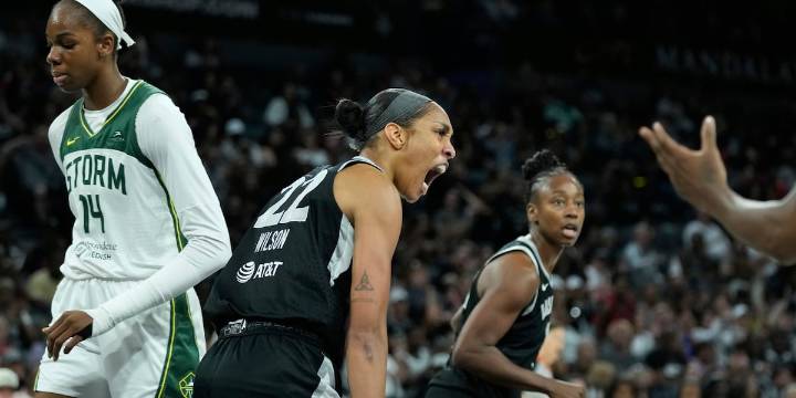 Aces’ A’ja Wilson earns historic fourth WNBA MVP award, winning as the unanimous choice