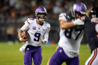 JJ McCarthy leads dramatic fourth-quarter comeback in NFL debut to help Vikings beat division rivals Bears on MNF
