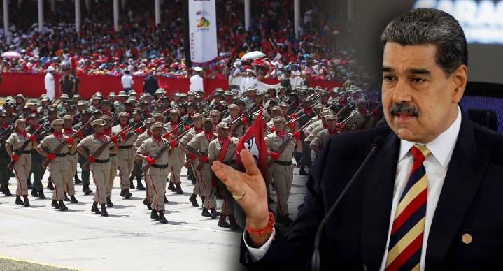 ‘Pasaría a una lucha armada’, advierte Maduro a EEUU en caso de agresión militar a Venezuela