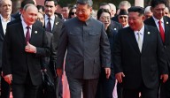 Donald Trump denunció una conspiración de Xi, Putin y Kim durante el desfile militar en Beijing