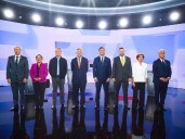 Kast y Jara protagonizaron primer enfrentamiento en el debate: ambos se trataron de "mentiroso"