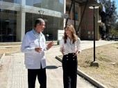 Flavia Royón | La candidata del frente «Primero los salteños» cuestionó el ajuste de Caputo a Educación