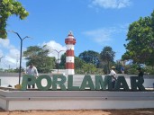 Las letras de Porlamar captan las miradas en El Faro de La Puntilla