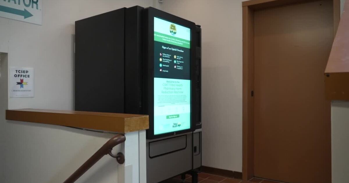 CSKT Tribal Health vending machines providing life