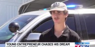 Young entrepreneur chases his dream