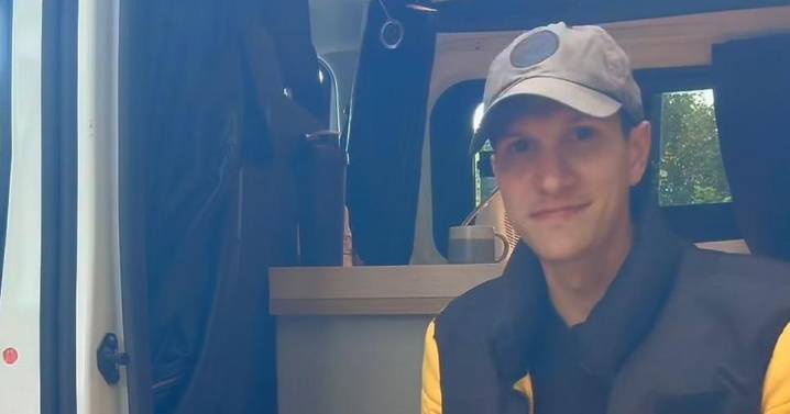 Edinburgh man who lives in van prepares for frigid winter nights