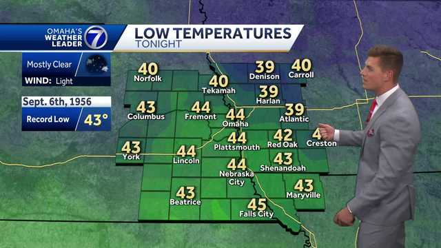 A cool start to your Saturday in Omaha