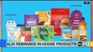 Aldi rebrands in-house products