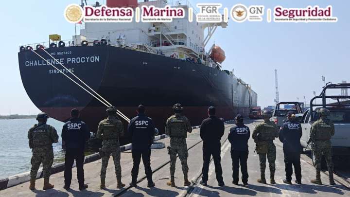 Funcionarios y directivos de empresas, detenidos tras aseguramiento de huachicol en Tampico