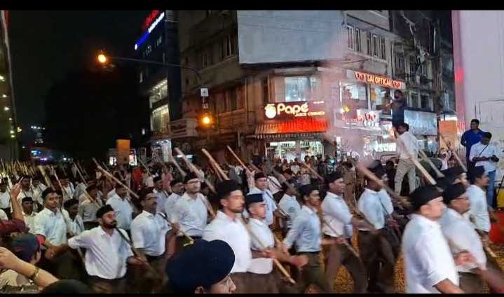 RSS Holds Early Path Sanchalan in Nagpur Ahead of Centenary Vijayadashami