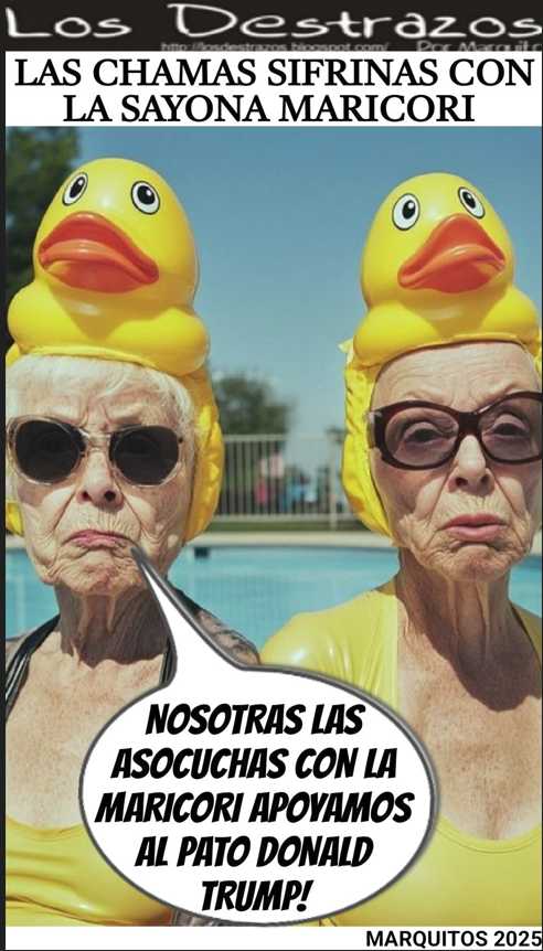 (Caricatura)Los Destrazos por Marquitos: Las Chamas sifrinas con la Sayona Maricori