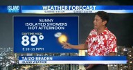 Aloha Friday Weather | Warm and breezy today with windward showers; Wetter, muggy weather coming next week