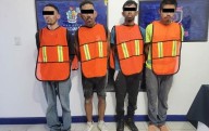 Arrestan a presunta banda de s3cu3-stradores, entre ellos dos menores