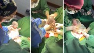 Un caso entre un millón: nacieron trigemelas en Salta
