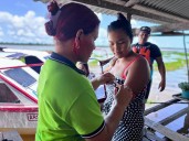 Gobernación atendió a 600 personas afectadas por la crecida del Orinoco en el Bajo Delta