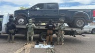 Aseguran vehículo de Texas con reporte de robo