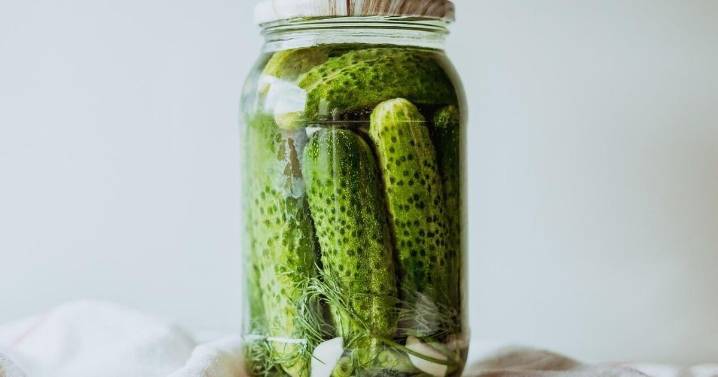 Sweet and sour pickles done the Dane way