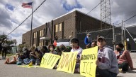 Demonstrators block entrance at Broadview ICE facility: 'They know Chicago doesn’t want ICE in our city'