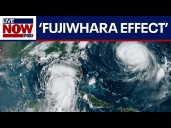 Hurricane season: Forecasters watch for rare 'Fujiwhara effect' as 2 storms intensify in Atlantic