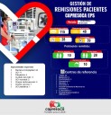 48 remisiones de pacientes gestionó Capresoca en la última semana