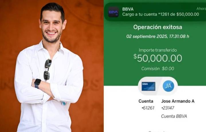 Adrián Marcelo dona 50 mil pesos para boda de un seguidor