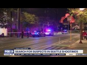 Search underway for suspects in separate Seattle shootings