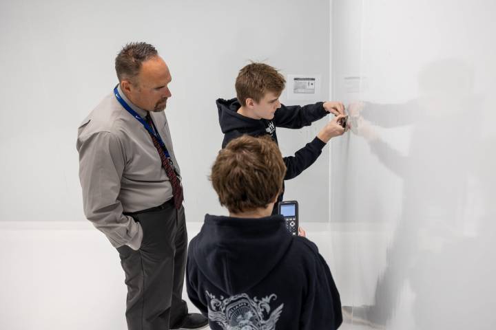 Williams Field High celebrates new criminal justice classroom