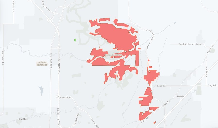 More than 5,000 PG&E customers without power in Lincoln area