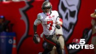 5 Notes for Bucs Against Eagles