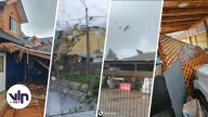 Tornado causa estragos en Linares: Más de 150 casas afectadas y masivos cortes de luz