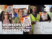 Worker claims he was sprayed with human waste at BWI; complaint filed against contractor